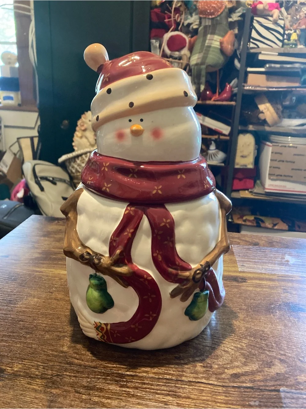 Nonni's snowman cookie jar - Picture 8 of 8